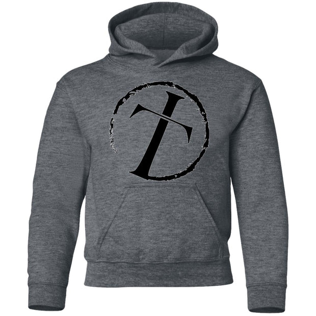 Youth Pullover Hoodie - Circle Cross Logo